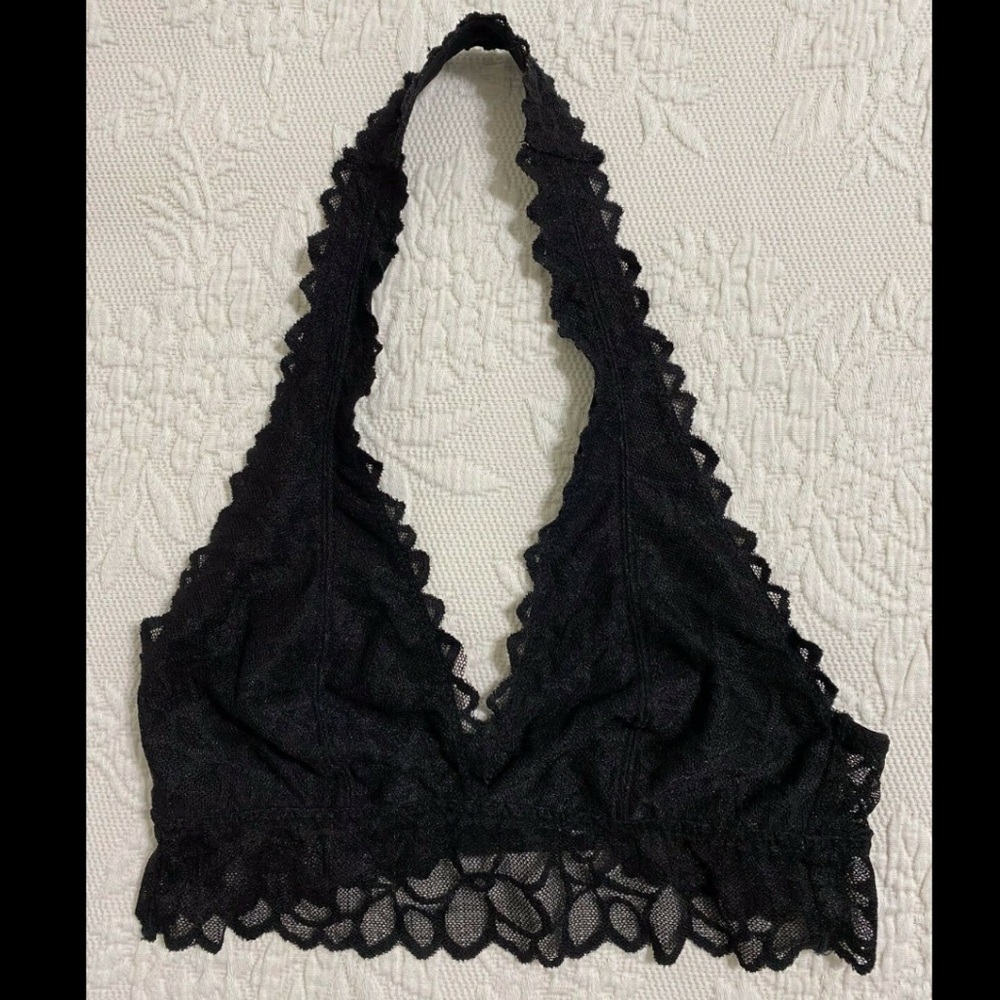 Black lace Victorias Secret Bralette